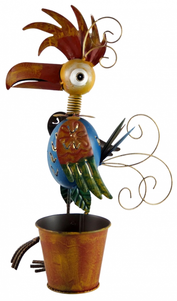 Pflanztopf Pepe blau ca. 40 cm - Gartendekoration